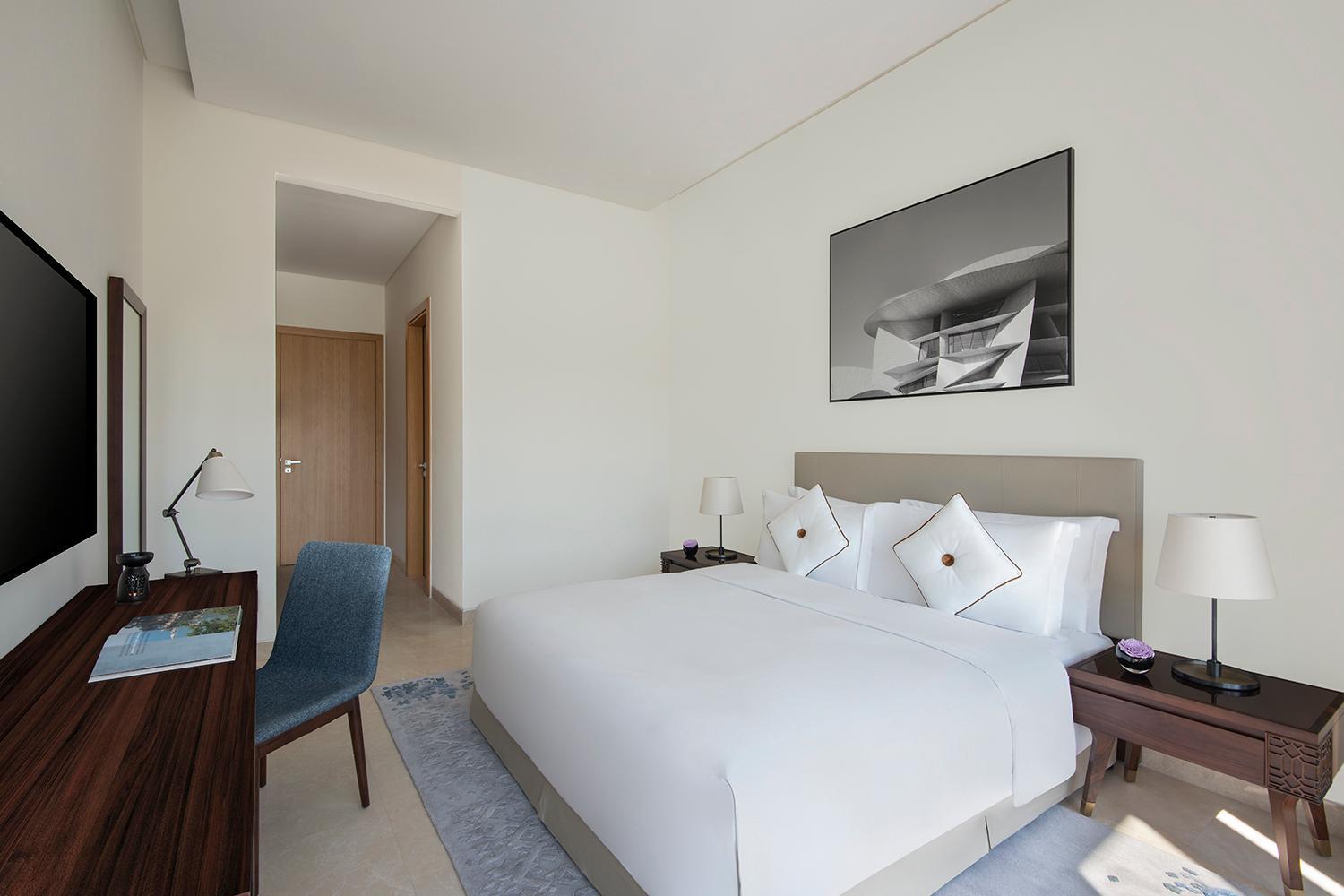 Banyan Tree Doha At La Cigale Mushaireb 部屋 写真 A bedroom at the hotel