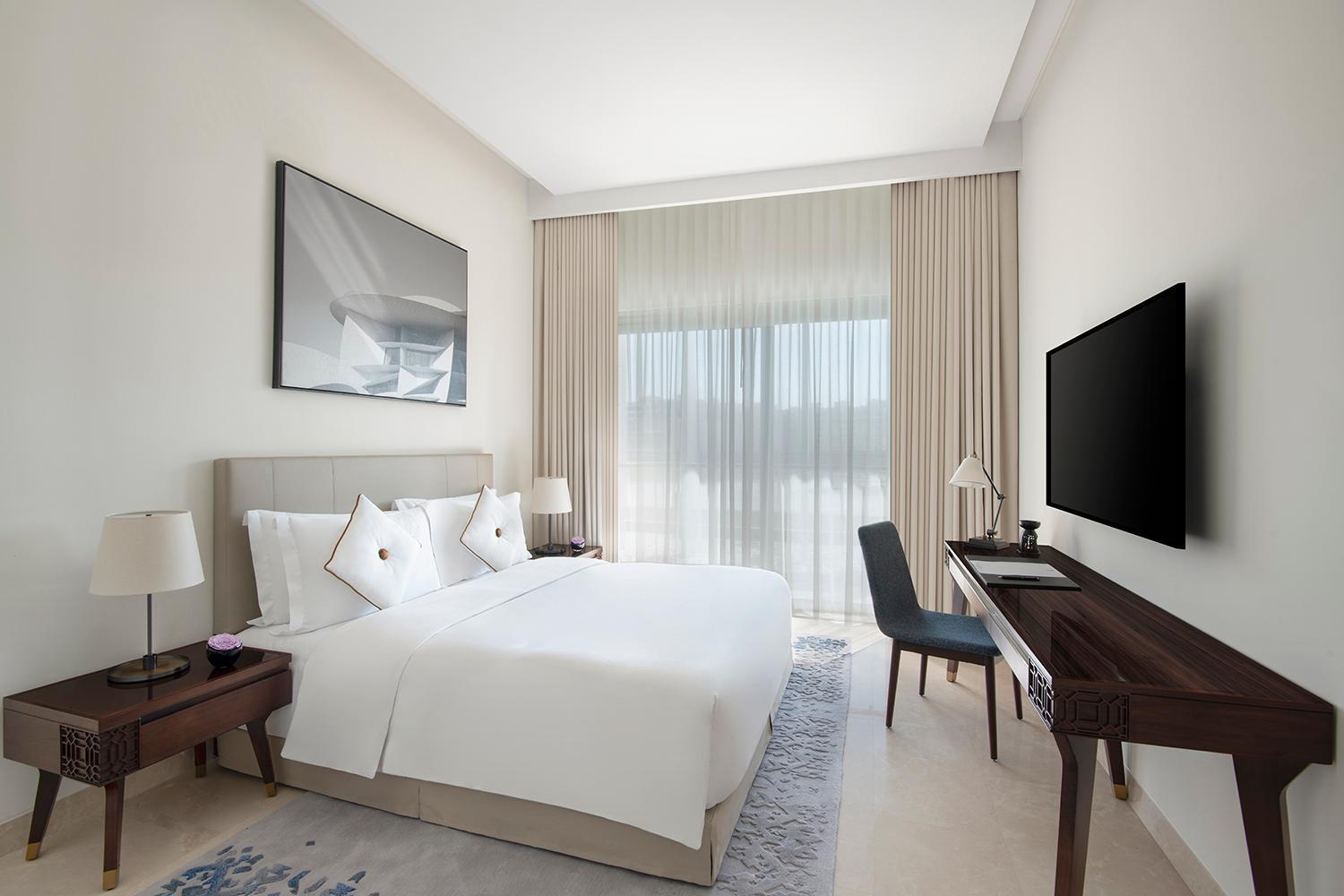 Banyan Tree Doha At La Cigale Mushaireb 部屋 写真 A bedroom at the hotel